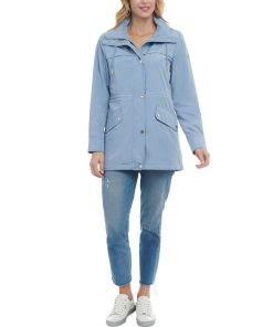 Michael Kors Women's Hooded Water-Resistant Anorak Coat