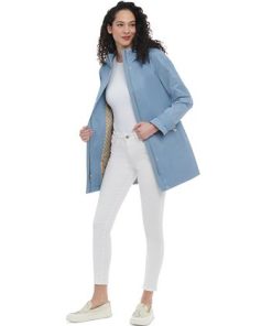 Michael Kors Women's Hooded A-Line Coat 2 Michael Kors Women's Hooded A-Line Coat -CeCe cloth-shop 23350891 fpx