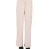 Black Tape Women's High-Rise Drawstring Wide-Leg Pants