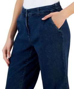 Karen Scott Women's Denim Comfort Capri Pants, Created For Macy's 3 Karen Scott Women's Denim Comfort Capri Pants, Created For Macy's -CeCe cloth-shop 23367718 fpx