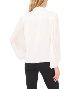 CeCe Women's Floral Button-Down Blouse -CeCe cloth-shop 23405508 fpx