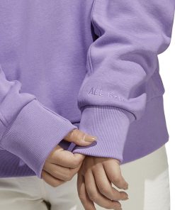 ADIDAS Plus Size All Season Fleece Logo Sweatshirt -CeCe cloth-shop 23440726 fpx