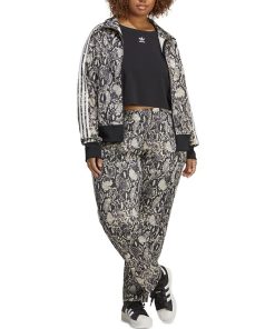 ADIDAS Plus Size Python Slim-Fit Tracksuit Bottoms 4 ADIDAS Plus Size Python Slim-Fit Tracksuit Bottoms -CeCe cloth-shop 23441072 fpx