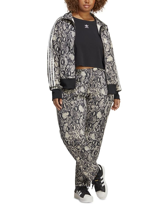Plus Size Python Slim-Fit Tracksuit Bottoms ADIDAS Plus Size Python Slim-Fit Tracksuit Bottoms -CeCe cloth-shop