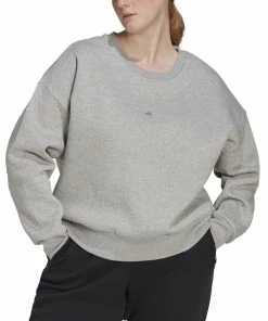 ADIDAS Plus Size All Season Crewneck Sweatshirt