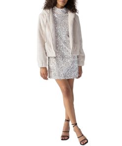 Sanctuary Faux Fur Bomber Jacket