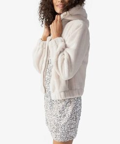 Sanctuary Faux Fur Bomber Jacket -CeCe cloth-shop 23481466 fpx