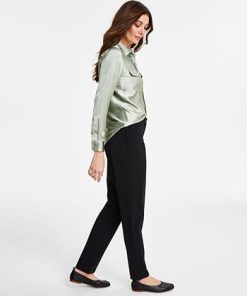 Alfani Women's Straight-Leg Pants, Regular, Long & Short Lengths, Created For Macy's -CeCe cloth-shop 23488977 fpx
