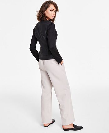 Women's Pull-On Wide-Leg Pants, Created For Macy's Alfani Women's Pull-On Wide-Leg Pants, Created For Macy's -CeCe cloth-shop 23489024 fpx 1