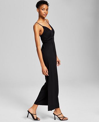 Women's Sleeveless Pull-On Wide-Leg Jumpsuit And Now This Women's Sleeveless Pull-On Wide-Leg Jumpsuit -CeCe cloth-shop