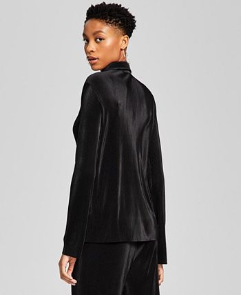 Women's Long-Sleeve Collared Bodre Shirt And Now This Women's Long-Sleeve Collared Bodre Shirt -CeCe cloth-shop