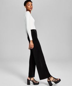 And Now This Women's Bodre Straight-Leg Pull-On Pants -CeCe cloth-shop 23519598 fpx