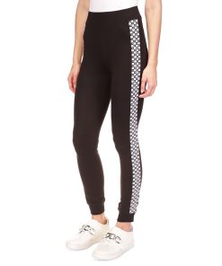 Michael Kors Women's Checkered Tape Jogger