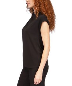 Michael Kors Women's Twist-Neck Sleeveless Top -CeCe cloth-shop 23534116 fpx