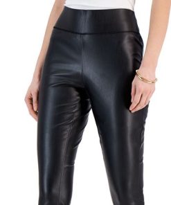 INC International Concepts Women's Faux-Leather Leggings, Created For Macy's -CeCe cloth-shop 23541107 fpx