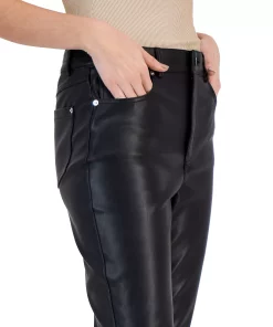 INC International Concepts Women's Faux-Leather Skinny Pants, Created For Macy's 4 INC International Concepts Women's Faux-Leather Skinny Pants, Created For Macy's -CeCe cloth-shop 23541210 fpx