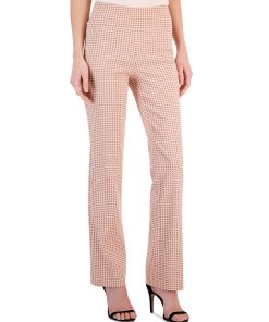 Anne Klein Women's High-Rise Pull-On Bootcut Pants