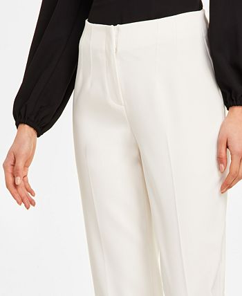 Women's Stretch Slim Hollywood-Waist Ankle Pants Anne Klein Women's Stretch Slim Hollywood-Waist Ankle Pants -CeCe cloth-shop