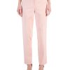 Anne Klein Women's Bowie Double-Weave Straight-Leg Pants