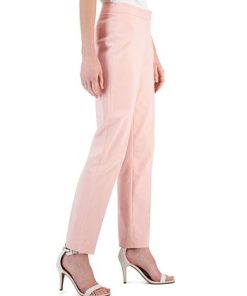 Anne Klein Women's Bowie Double-Weave Straight-Leg Pants 2 Anne Klein Women's Bowie Double-Weave Straight-Leg Pants -CeCe cloth-shop 23542341 fpx