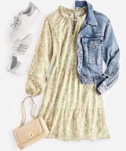 INC International Concepts Women's Cropped Denim Jacket, Created For Macy's -CeCe cloth-shop 23560439 fpx