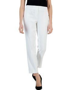 Kasper Slim Straight Leg Pants