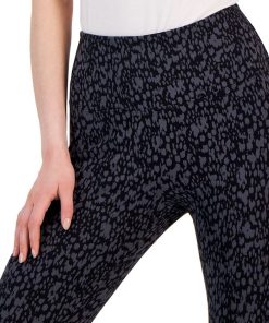 Style & Co Women's Printed High Rise Capri Pull-On Leggings, Created For Macy's 3 Style & Co Women's Printed High Rise Capri Pull-On Leggings, Created For Macy's -CeCe cloth-shop 23567712 fpx