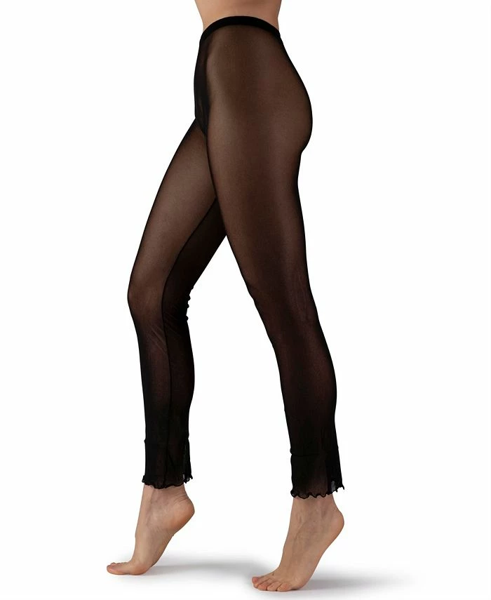 LECHERY Women's Italian Made Tulle Leggings
