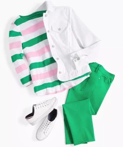 Charter Club Women's Denim Jacket, Created For Macy's 6 Charter Club Women's Denim Jacket, Created For Macy's -CeCe cloth-shop 23601494 fpx 1