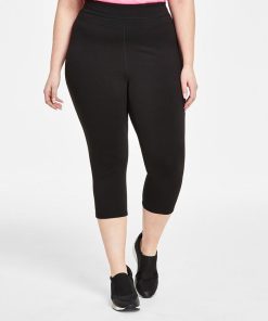 ID Ideology Plus Size Capri Leggings, Created For Macy's -CeCe cloth-shop 23610745 fpx