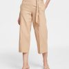 Bar III Women's Linen-Blend Tie-Waist Pants, Created For Macy's