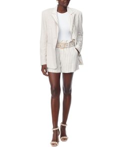 Sam Edelman Women's Notch-Collar Tapered Long-Sleeve Blazer