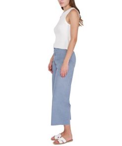 Black Tape Women's Waffle-Knit Sleeveless Tank Top -CeCe cloth-shop 23625316 fpx