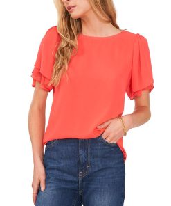 Vince Camuto Women's Tulip-Sleeve Top