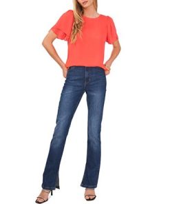 Vince Camuto Women's Tulip-Sleeve Top -CeCe cloth-shop 23626220 fpx