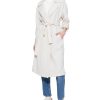 Black Tape Women's Double-Breasted Belted Knit Trench Coat