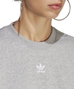 ADIDAS Women's Essentials Fleece Crewneck Sweatshirt -CeCe cloth-shop 23654261 fpx