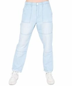 Black Tape Women's Patch-Pocket High-Rise Pants