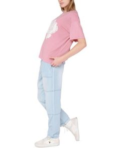 Black Tape Women's Patch-Pocket High-Rise Pants -CeCe cloth-shop 23676026 fpx