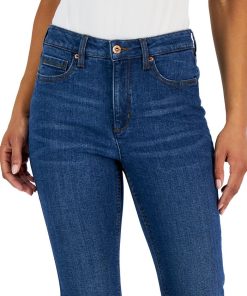 Anne Klein Women's High Rise Front-Fly Bootcut Jeans -CeCe cloth-shop 23676997 fpx