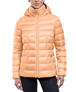 Michael Kors Women's Hooded Packable Down Shine Puffer Coat, Created For Macy's