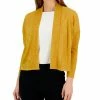 Kasper Women's Collarless Open-Front Dolman-Sleeve Jacket