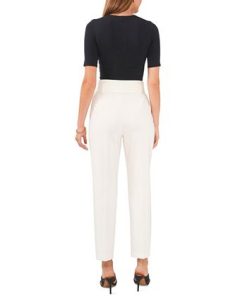 Vince Camuto Women's Tailored Pants With Belt -CeCe cloth-shop 23755900 fpx