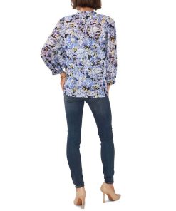 Vince Camuto Women's Raglan Sleeve Split-Neck Blouse -CeCe cloth-shop 23755968 fpx