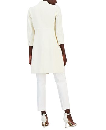 Women's Tweed Audrey Hepburn Topper Jacket Anne Klein Women's Tweed Audrey Hepburn Topper Jacket -CeCe cloth-shop