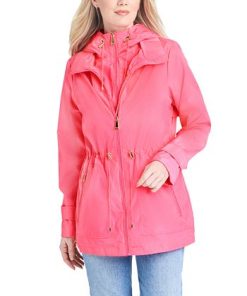 Kate Spade New York Women's Short Anorak With Hooded Bib Jacket -CeCe cloth-shop 23894668 fpx