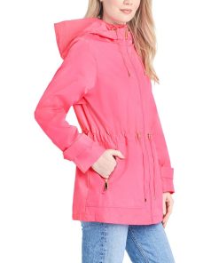 Kate Spade New York Women's Short Anorak With Hooded Bib Jacket -CeCe cloth-shop 23894670 fpx