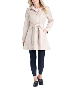 Kate Spade New York Women's Single-Breasted Raglan-Sleeve Trench Coat -CeCe cloth-shop 23894727 fpx