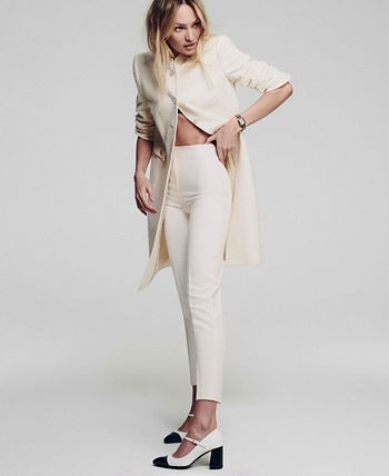 Women's Stretch Slim Hollywood-Waist Ankle Pants Anne Klein Women's Stretch Slim Hollywood-Waist Ankle Pants -CeCe cloth-shop