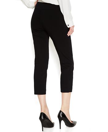 Alfani Women's Essential Pull-On Capri With Tummy-Control, Created For Macy's 2 Alfani Women's Essential Pull-On Capri With Tummy-Control, Created For Macy's - Image 2